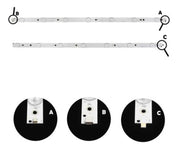 Kit Barras De Led Para Tv 55pug6102 55pug6801/6212